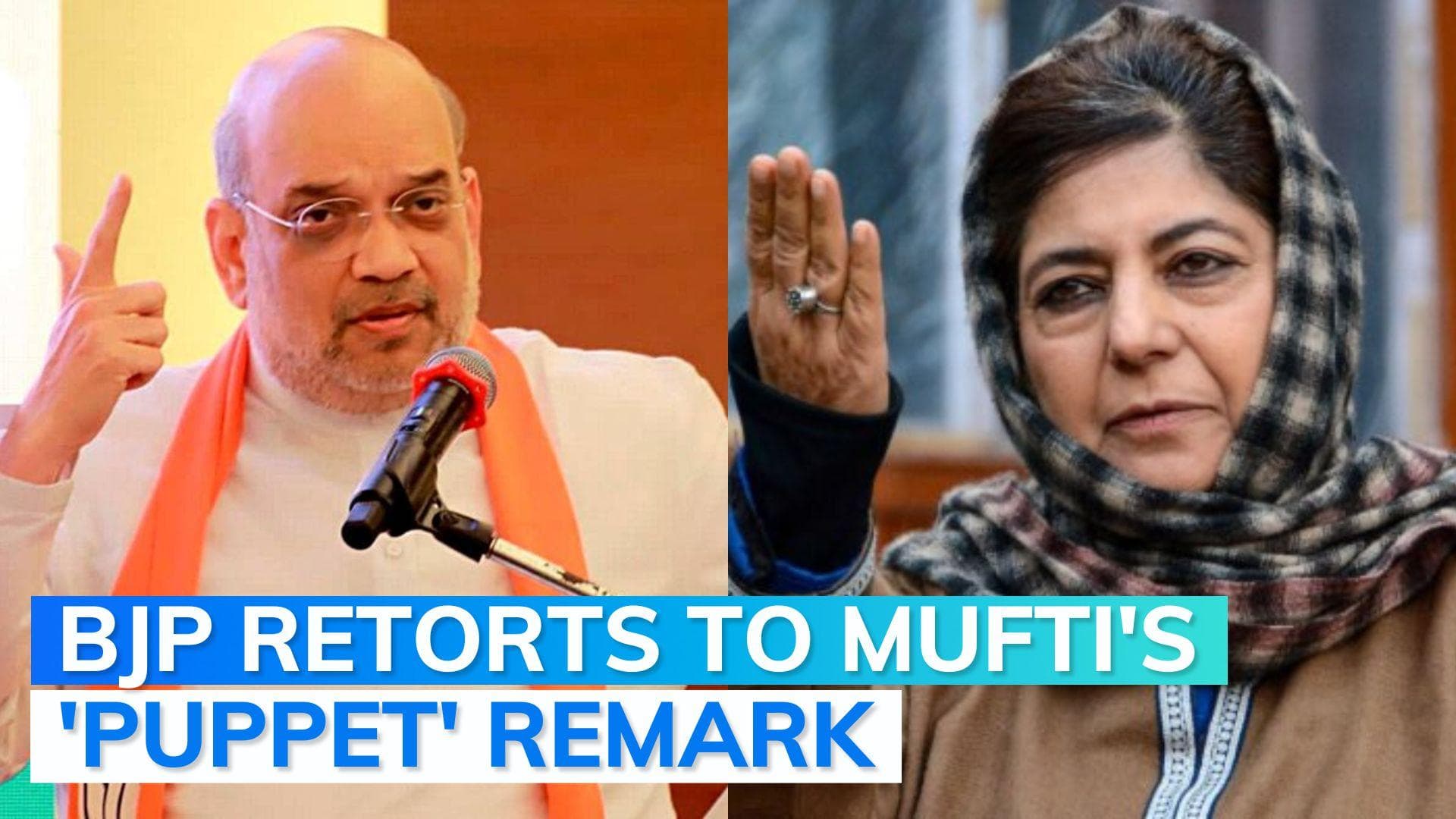 Mehbooba Mufti attacks EC; BJP says it reflects her frustration