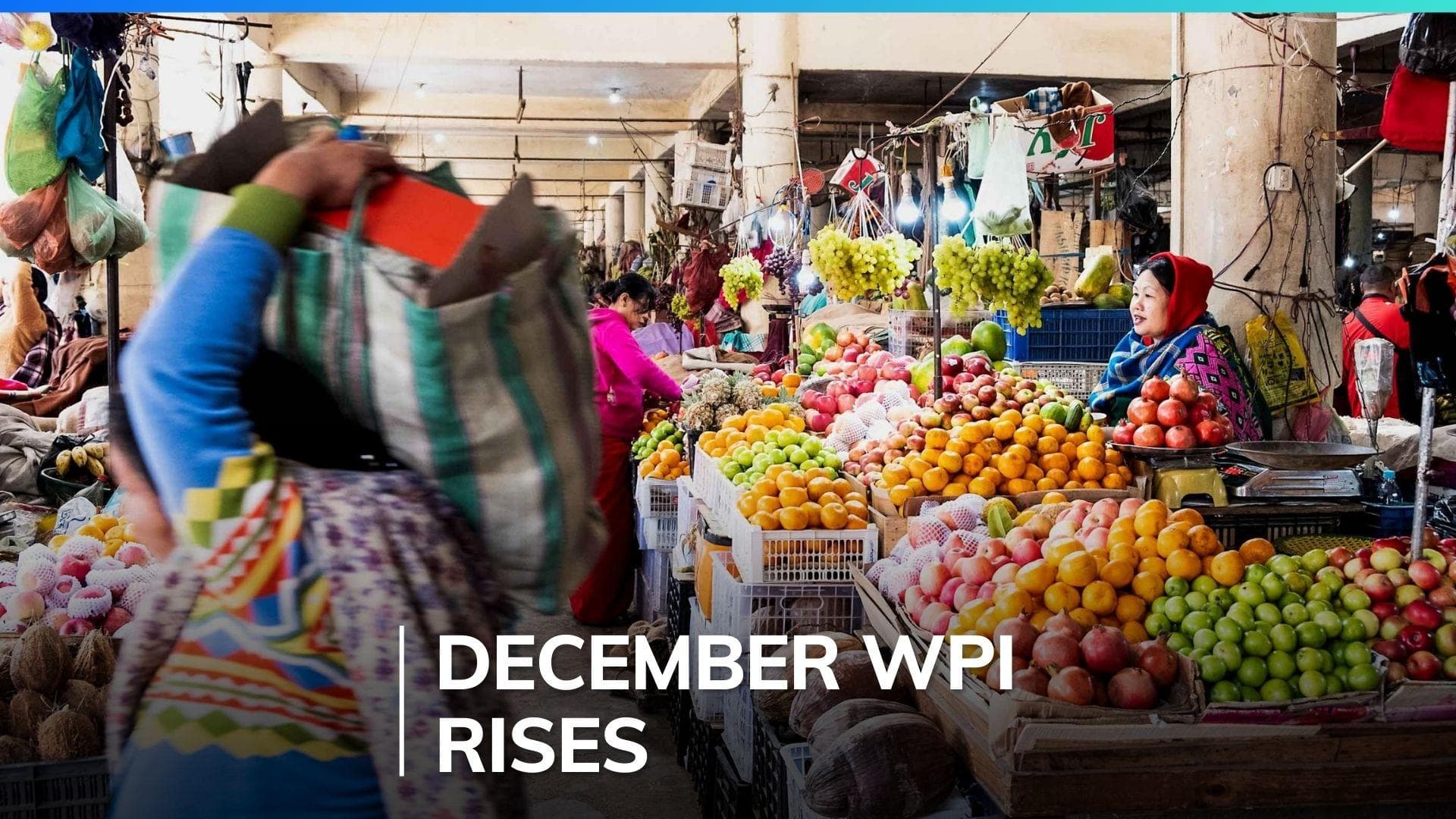 Wholesale prices rise to 0.73% in December; accelerates to a 9-month high