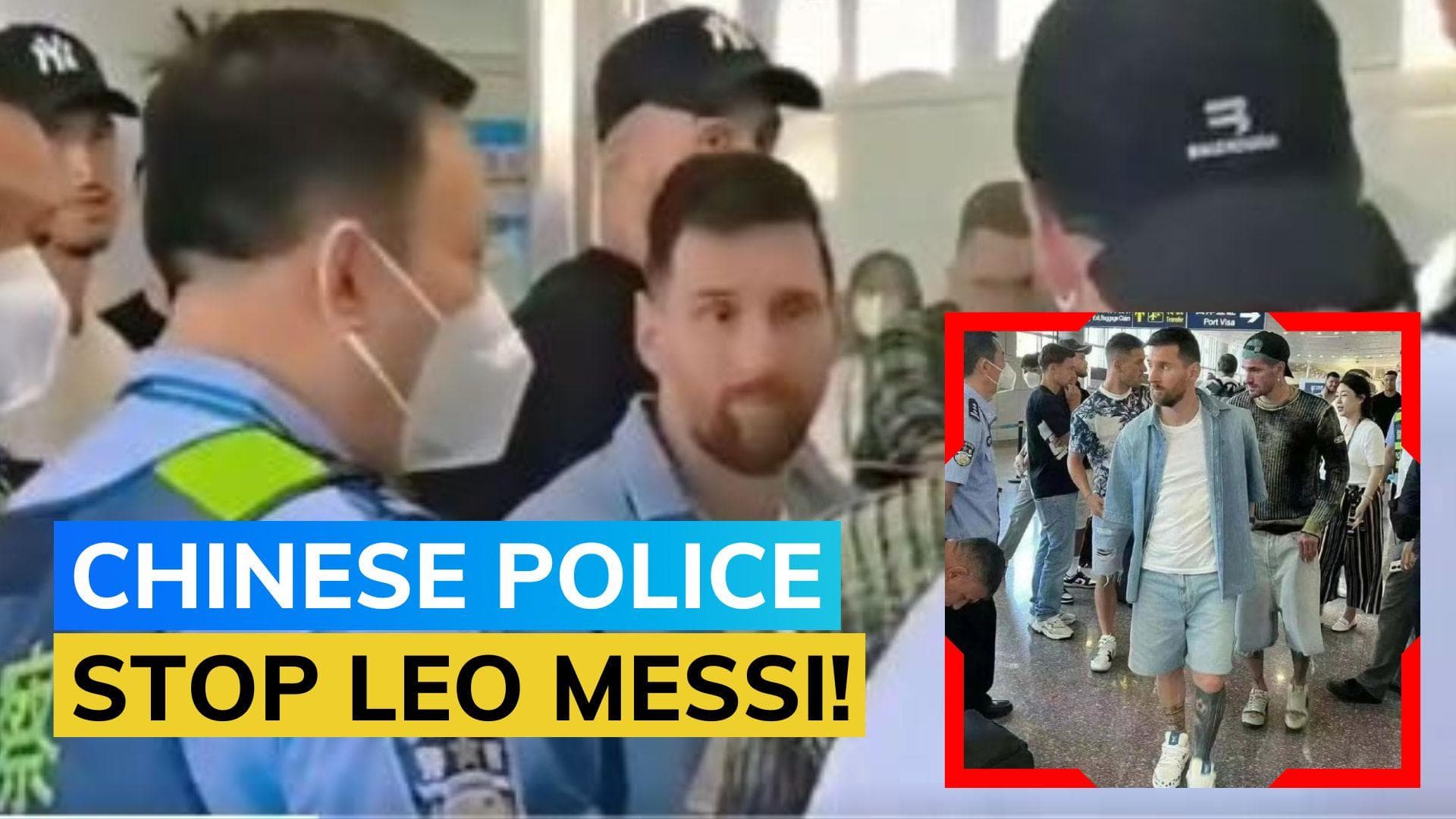 Lionel Messi: Argentina captain detained at Beijing Airport