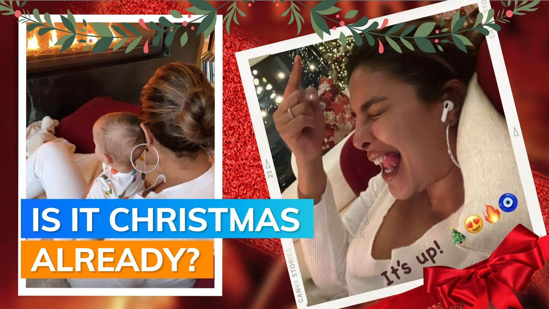 Priyanka Chopra, daughter Malti Marie are ready for Christmas; actor shares a pic from her lavish LA home