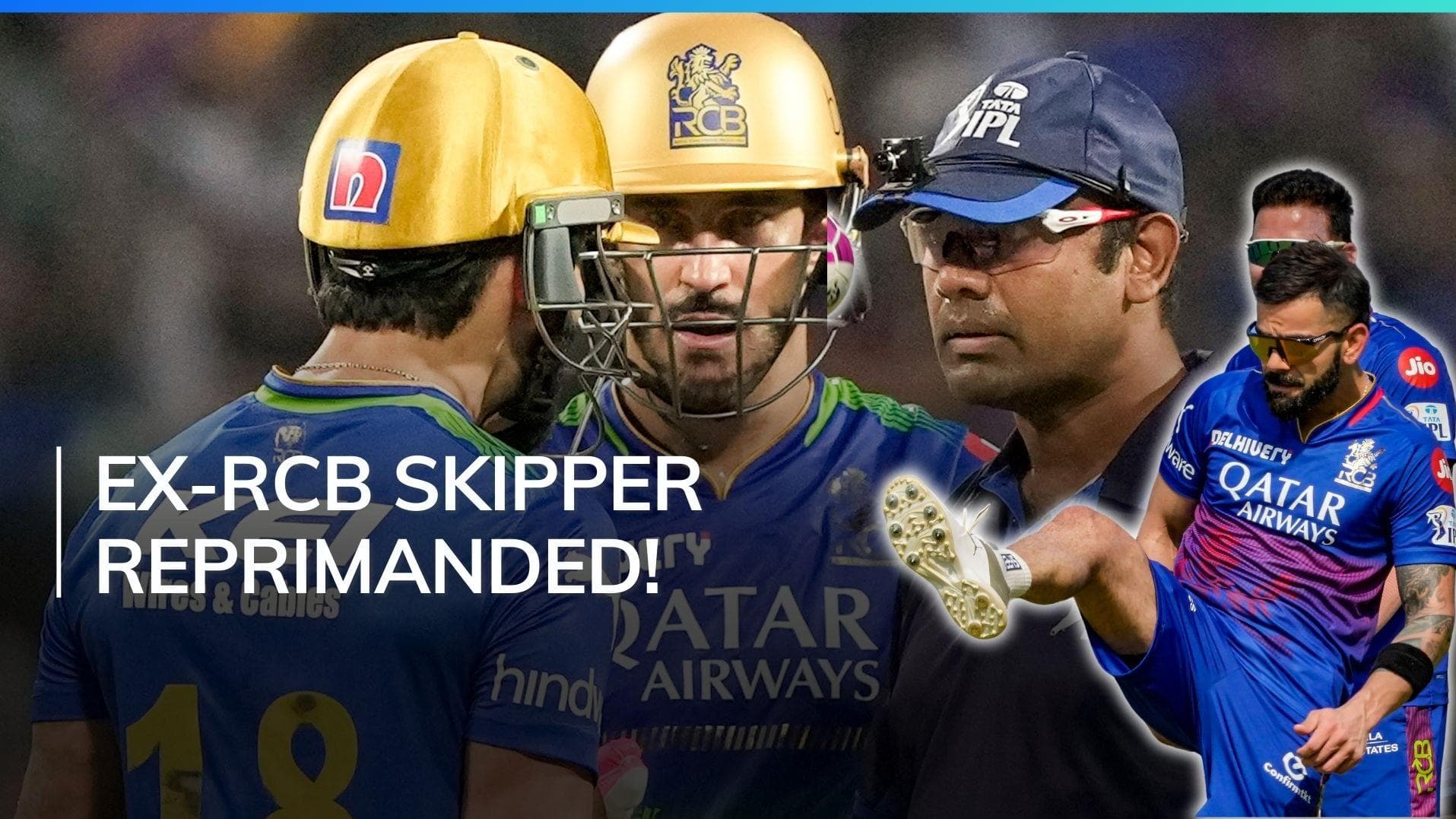 Virat Kohli fined 50 per cent of his match fees for violating IPL code of conduct | IPL 2024, KKR vs RCB