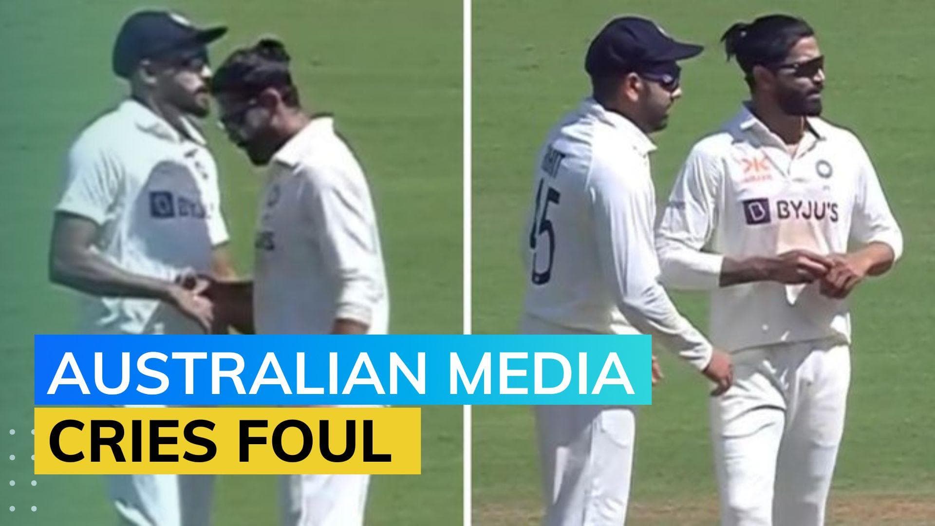 IND vs AUS: Controversy over Jadeja applying ointment to sore finger, triggers debate in Aussie media