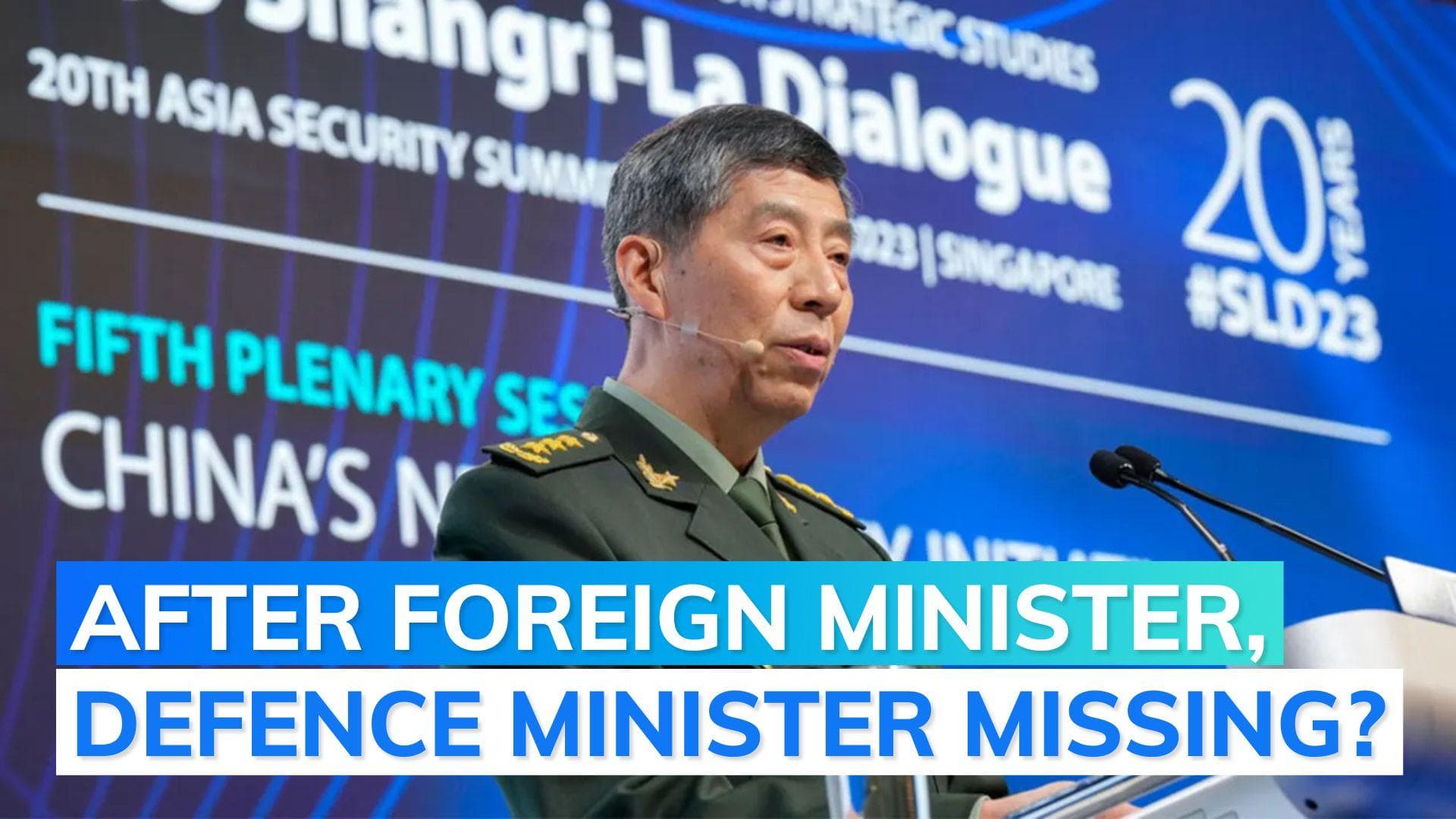 Missing Chinese defence minister under investigation by Beijing: US