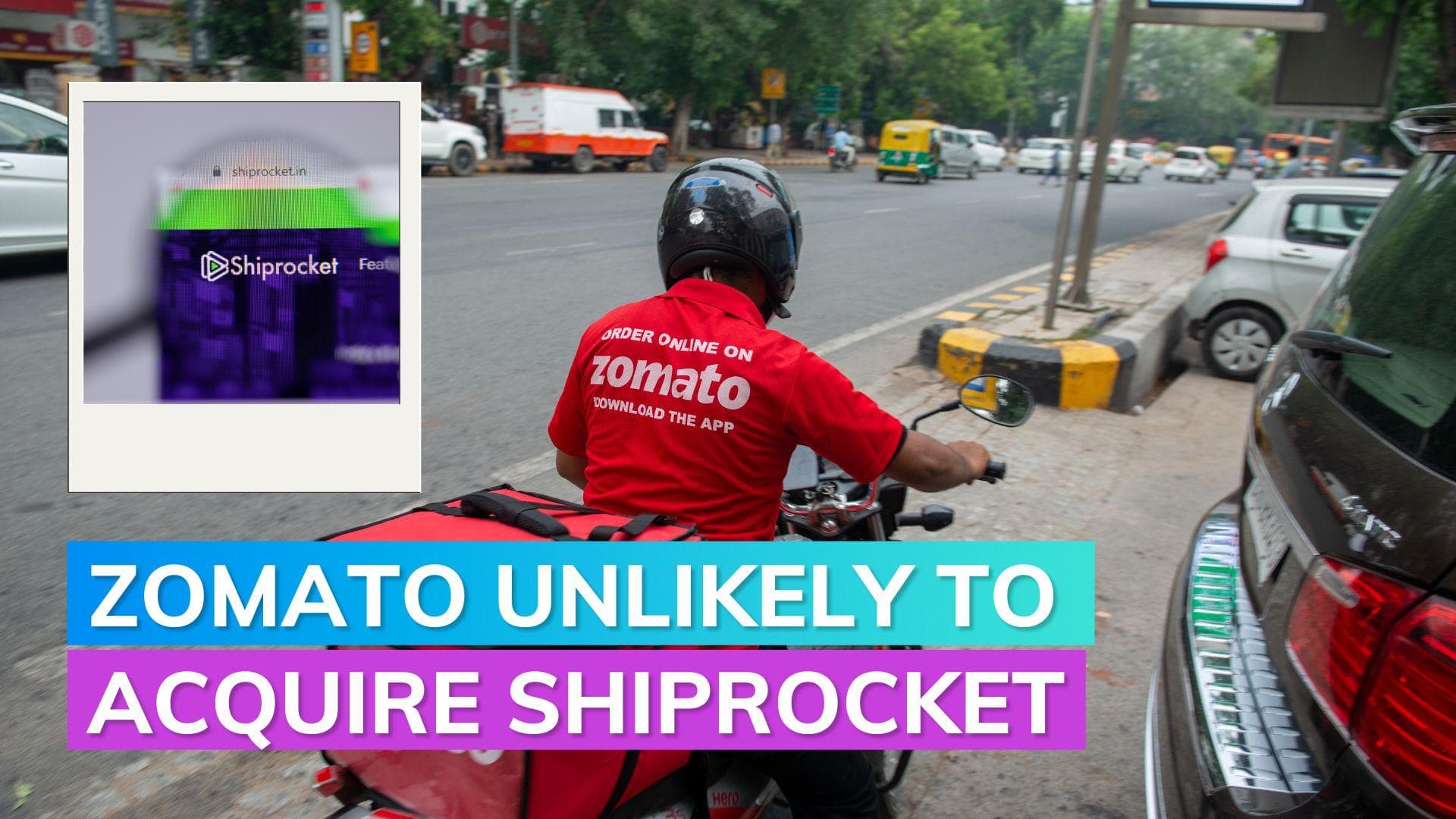 Zomato dismisses rumors of acquiring Shiprocket