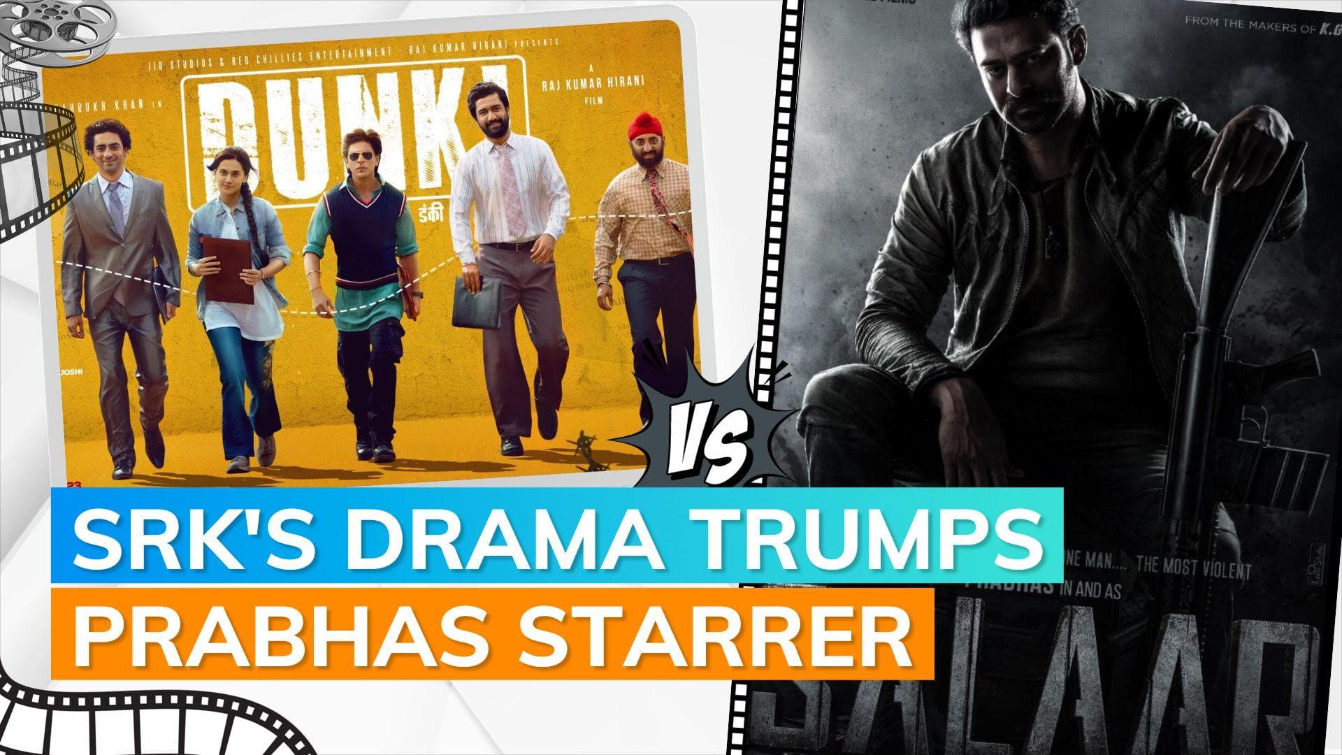 ‘Dunki’ surpasses ‘Salaar’ in advance bookings, rakes in an opening day collection of ₹7.4 crore