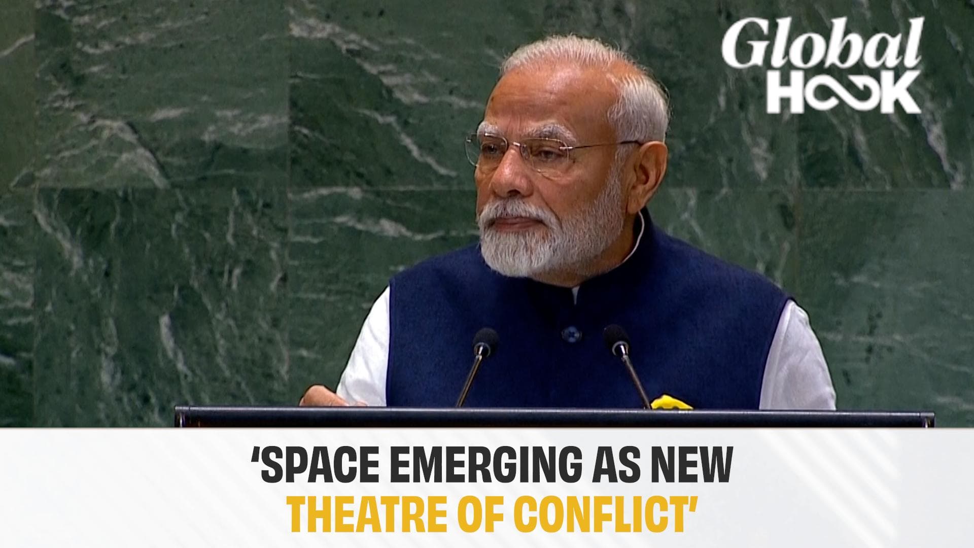 PM Modi At UNGA: 'Success of humanity lies in collective strength, not in battlefield'