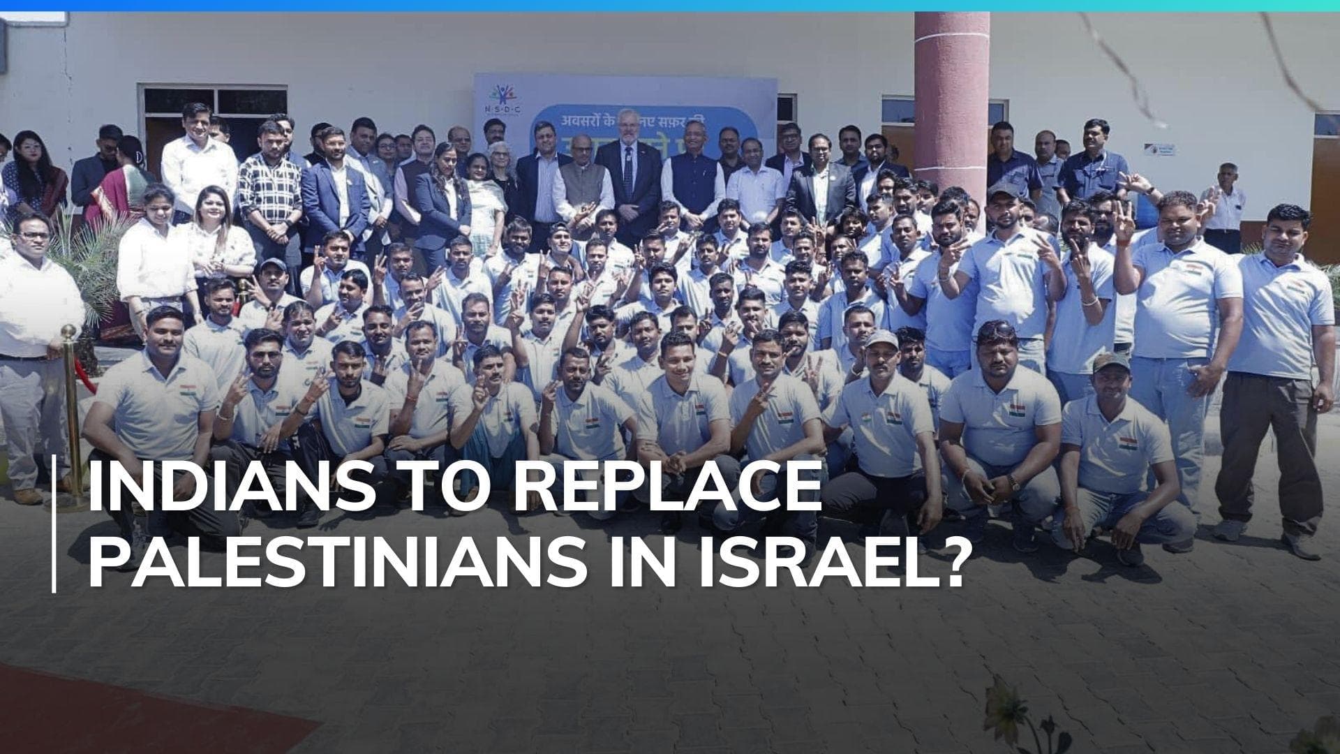 First batch of over 60 Indian workers leaving for Israel: envoy