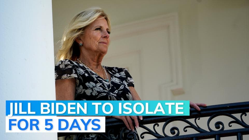 US First Lady Jill Biden tests positive for Covid-19, has 'mild' symptoms