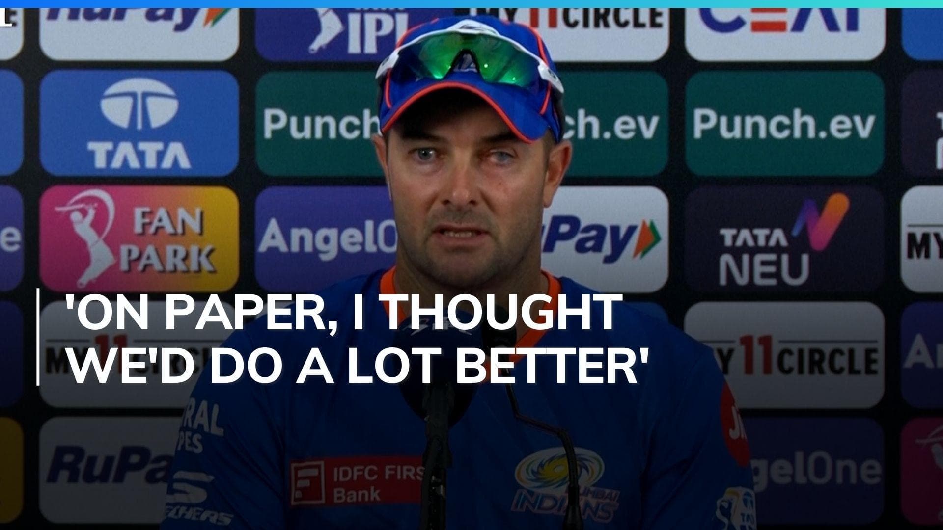 Watch: MI head coach Mark Boucher looks back at his team's disastrous IPL 2024