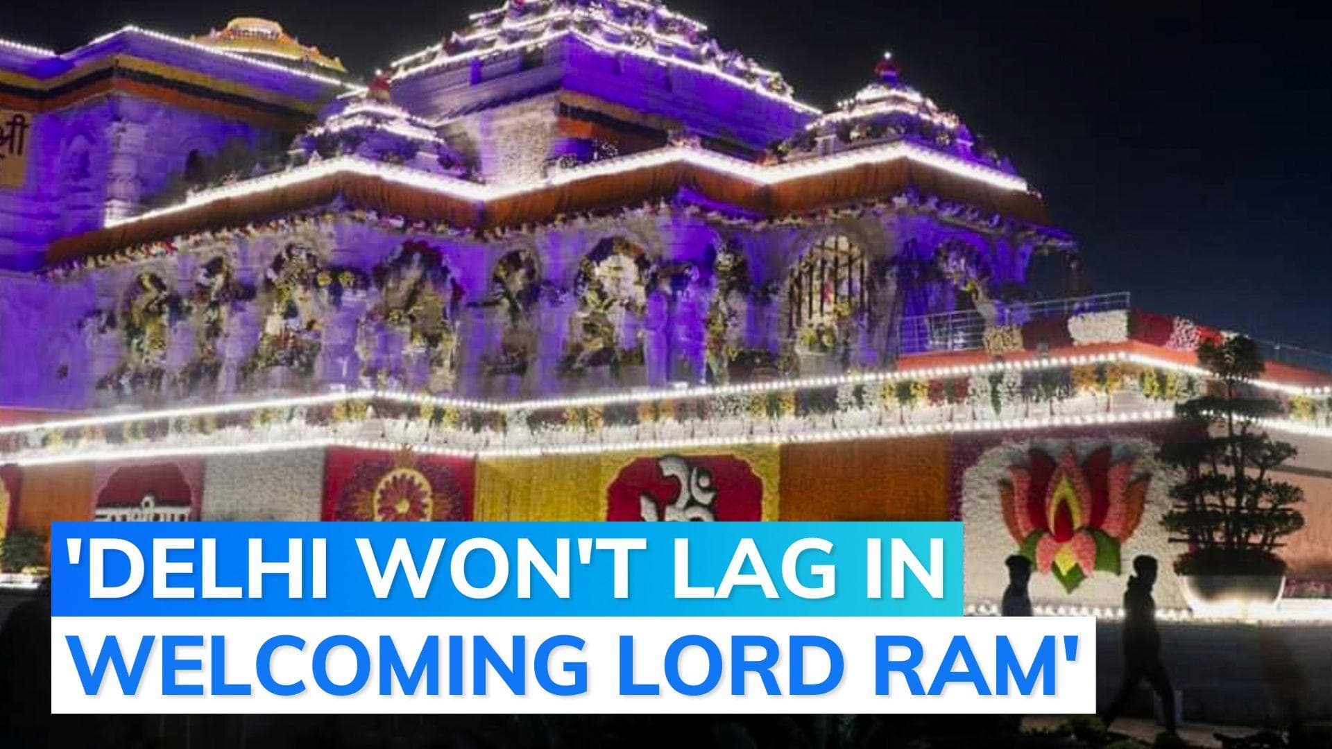 Ram Mandir consecration: AAP plans 'shobha yatras', 'bhandaras' across Delhi