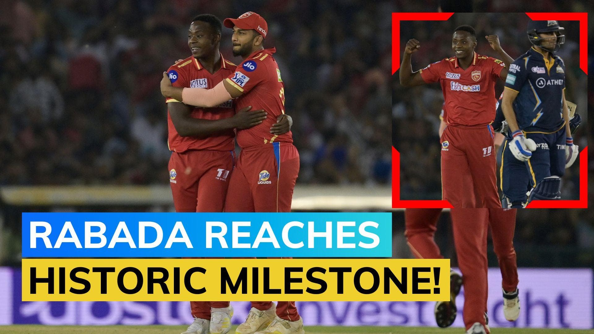 IPL 2023: Kagiso Rabada becomes fastest to take 100 IPL wickets