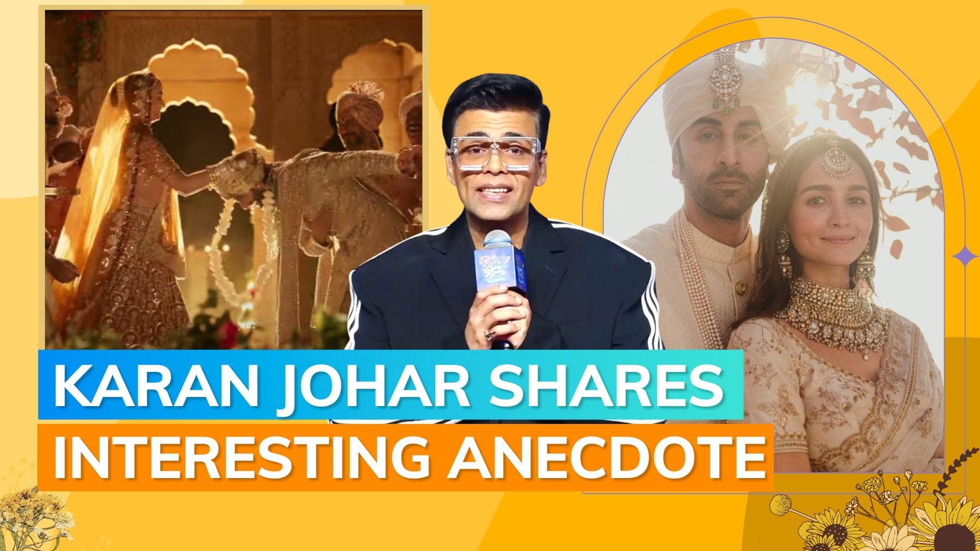 Did you know Alia Bhatt got married twice in just 4 days? Karan Johar shares how