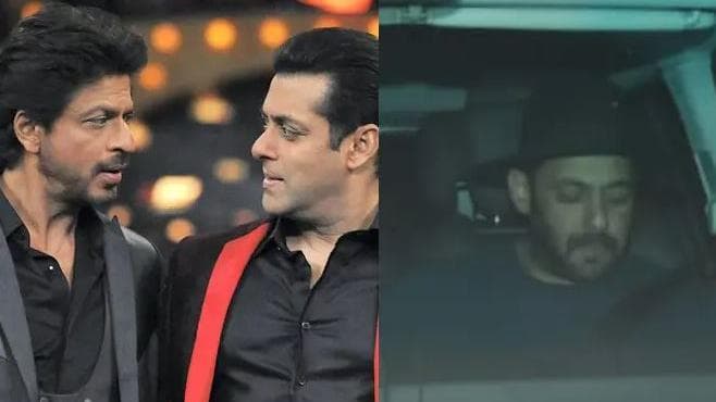 Drugs Case: आर्यन की गिरफ्तारी के बाद शाहरुख से मिलने मन्नत पहुंचे Salman