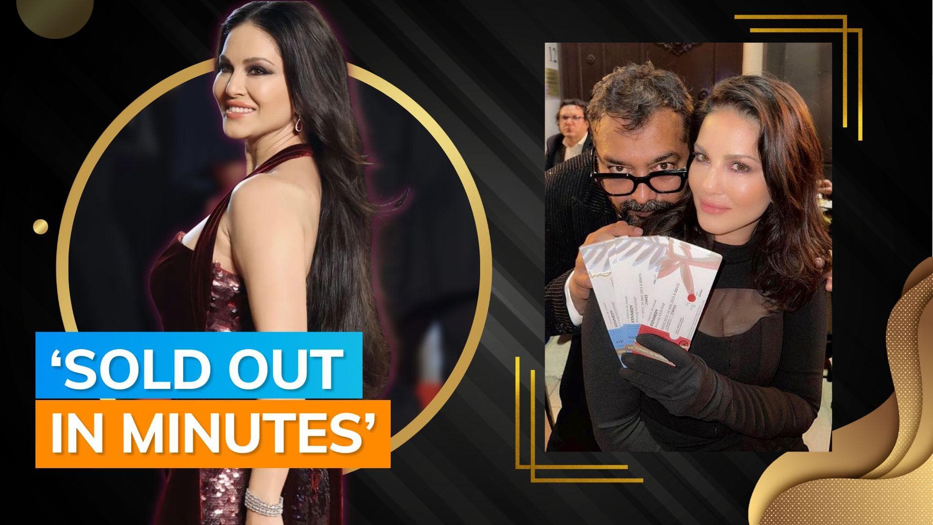 Cannes 2023: Sunny Leone and Rahul Bhatt attend ‘Kennedy’ premiere, film’s tickets ‘sold out in minutes’