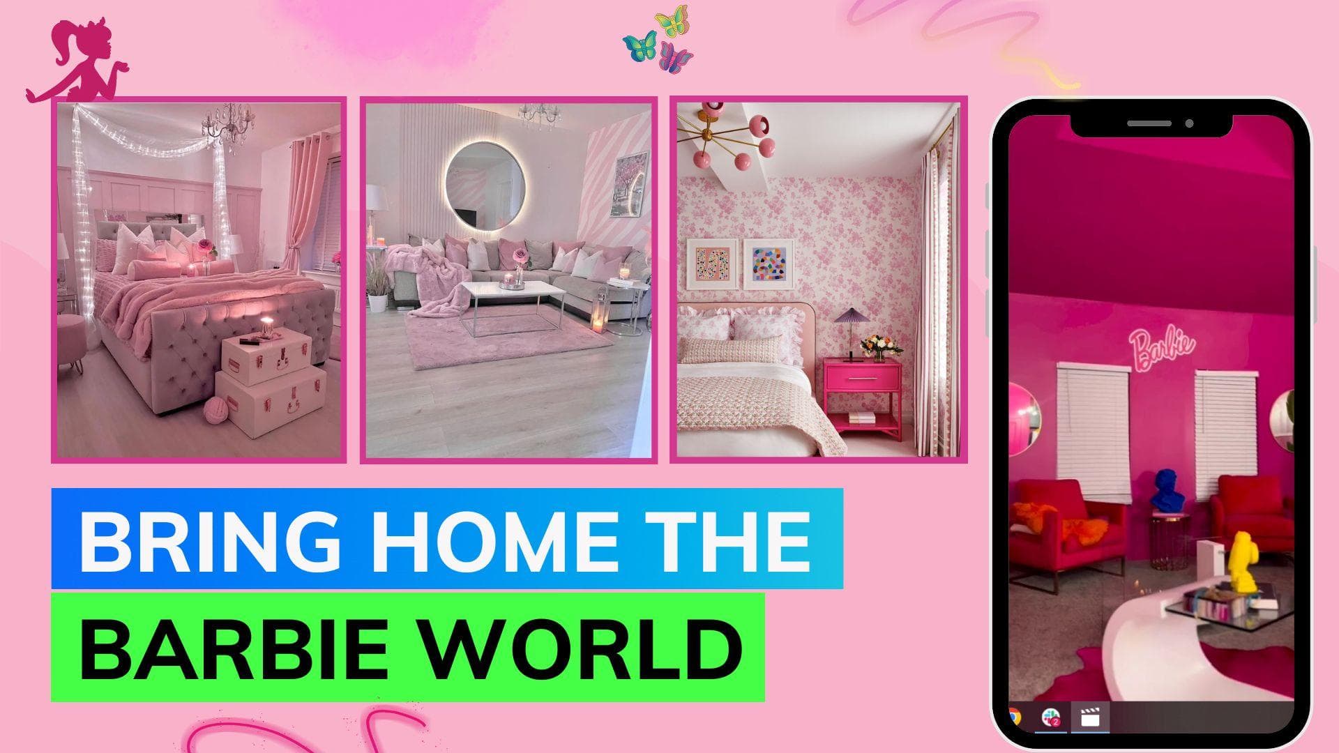 Barbiecore trend paves its way through the home decor world