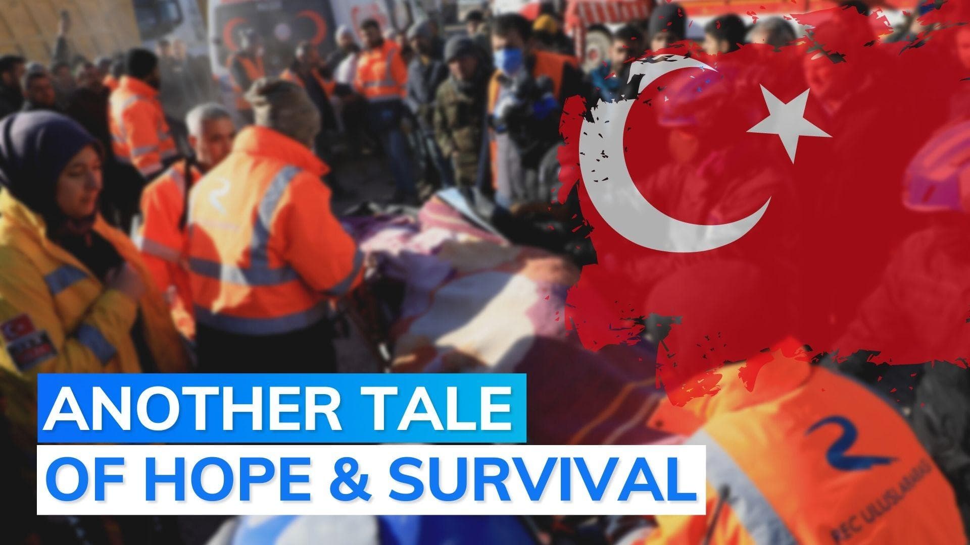 Watch: woman rescued from underneath rubble after 222 hours in quake-hit Turkey