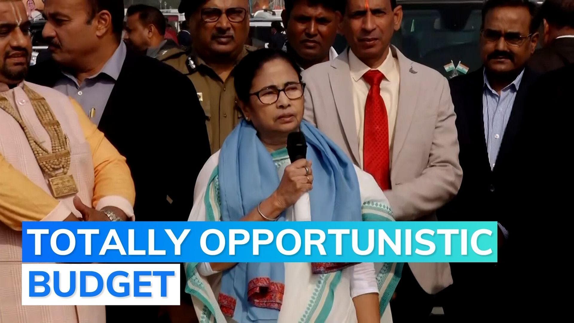 Union Budget 'not futuristic', 'anti-people': Mamata Banerjee 