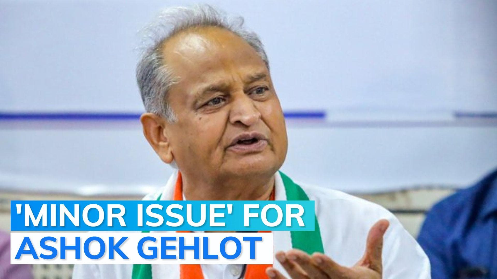 Rajasthan crisis: Ashok Gehlot in Delhi, to meet Congress chief Sonia Gandhi