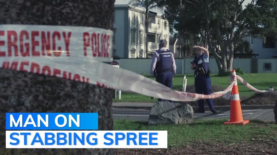 Random knife attack in New Zealand leaves 4 injured