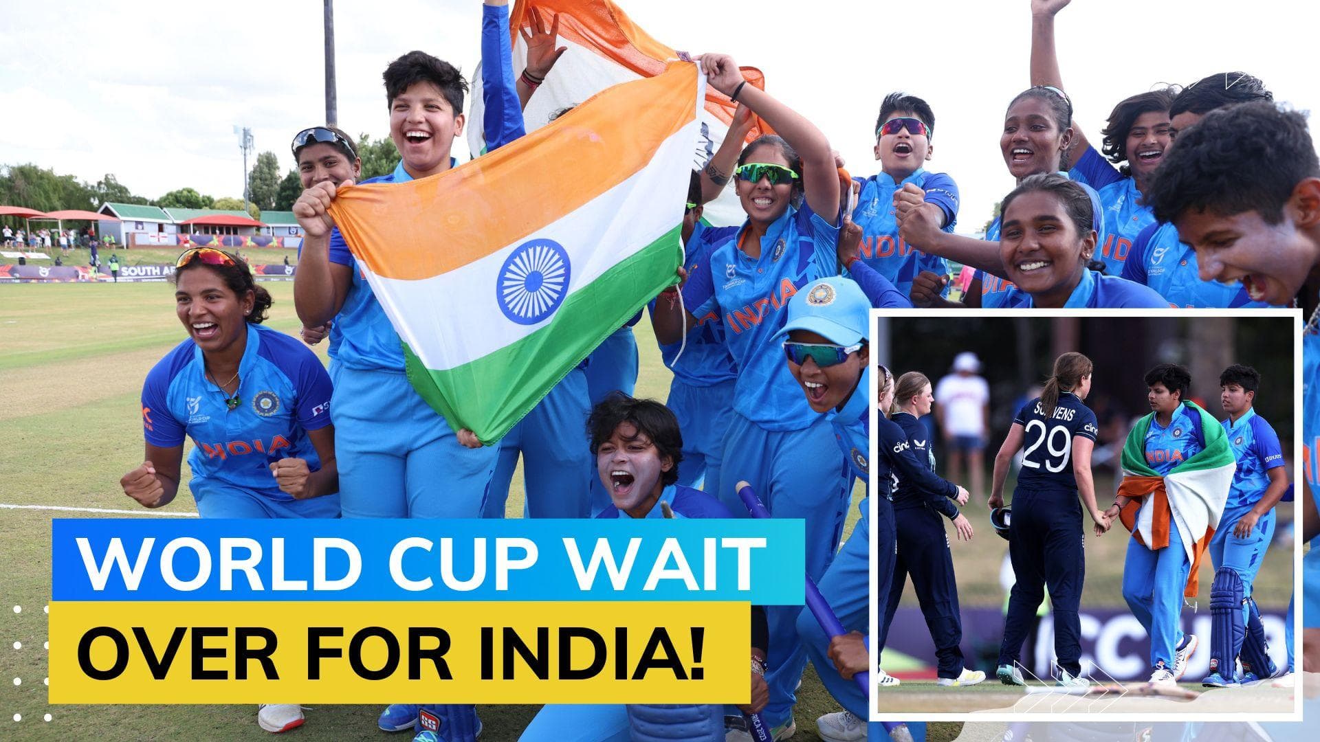 History made! India thrash England by 7 wickets to lift inaugural U19 Women's T20 World Cup