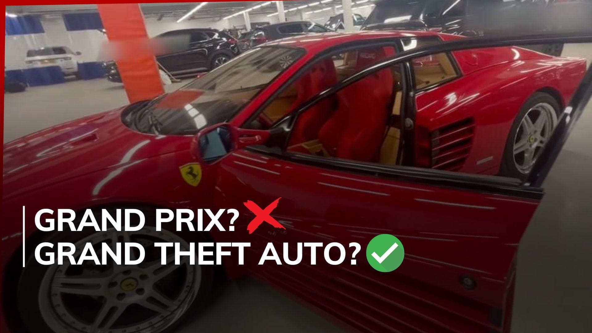  Ferrari stolen from Formula 1 driver in 1995 found nearly 30 years later