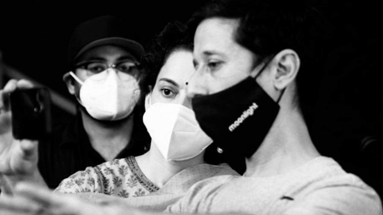 'Tiku Weds Sheru' की सेट से Kangana Ranaut ने शेयर की फोटोज, आखिरी शेड्यूल की शुरू हुई शूटिंग 