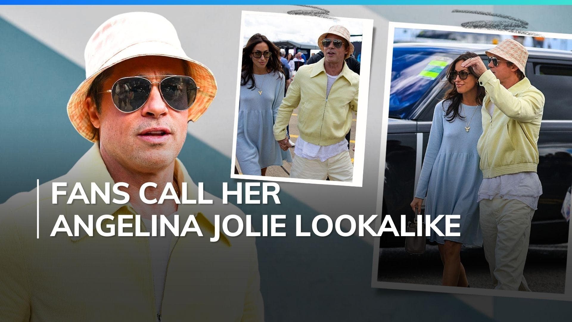 Brad Pitt makes it official with GF Ines de Ramon; holds her hand at British Grand Prix