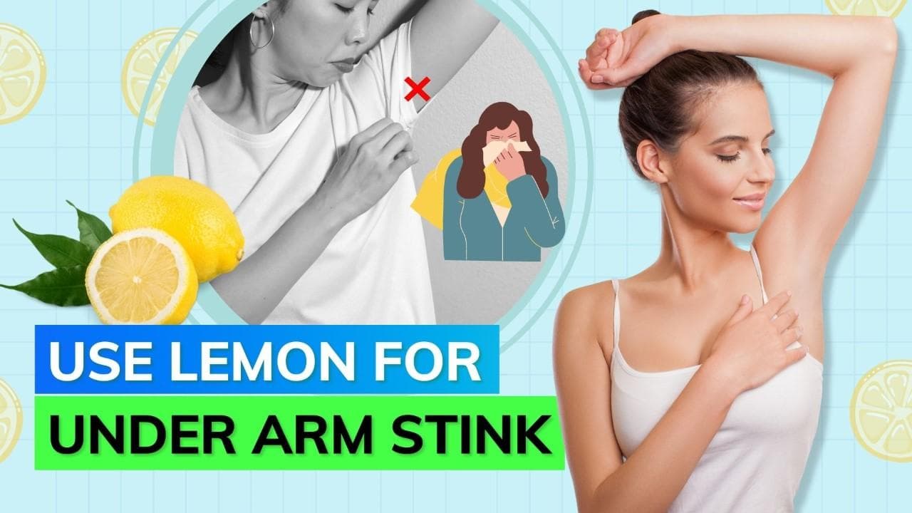 Know how lemon can help reduce body odour 