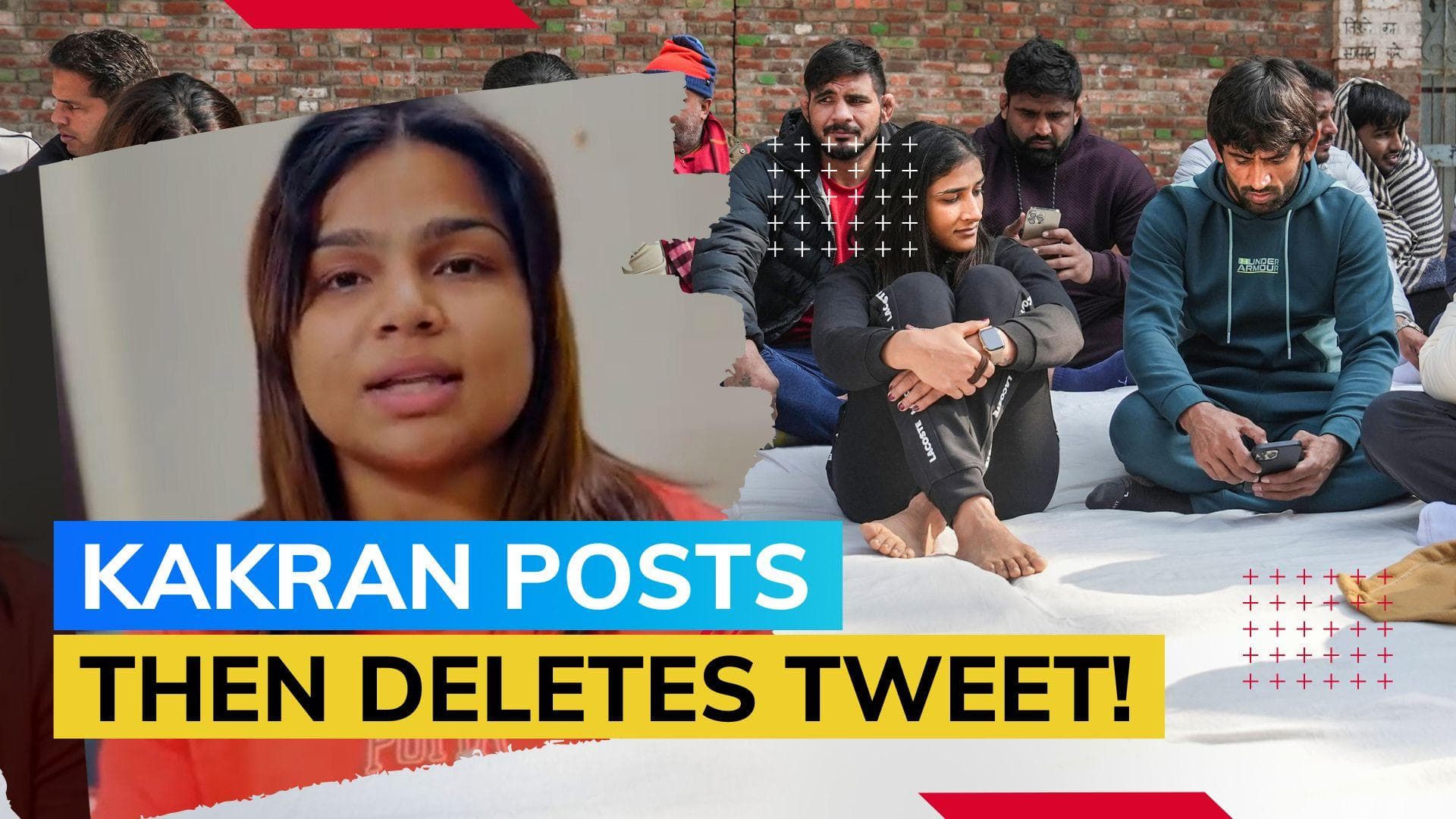 Wrestlers vs Federation: Divya Kakran extends support to WFI President, later deletes post