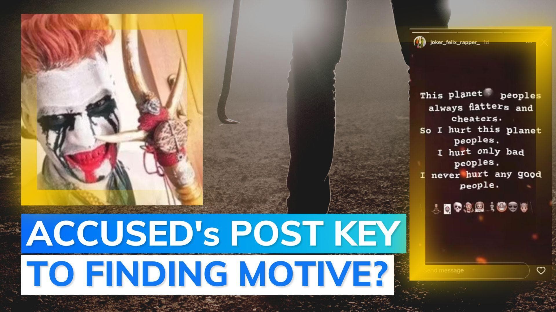 'Hurt only bad people': Bengaluru double murder accused's Whatsapp status