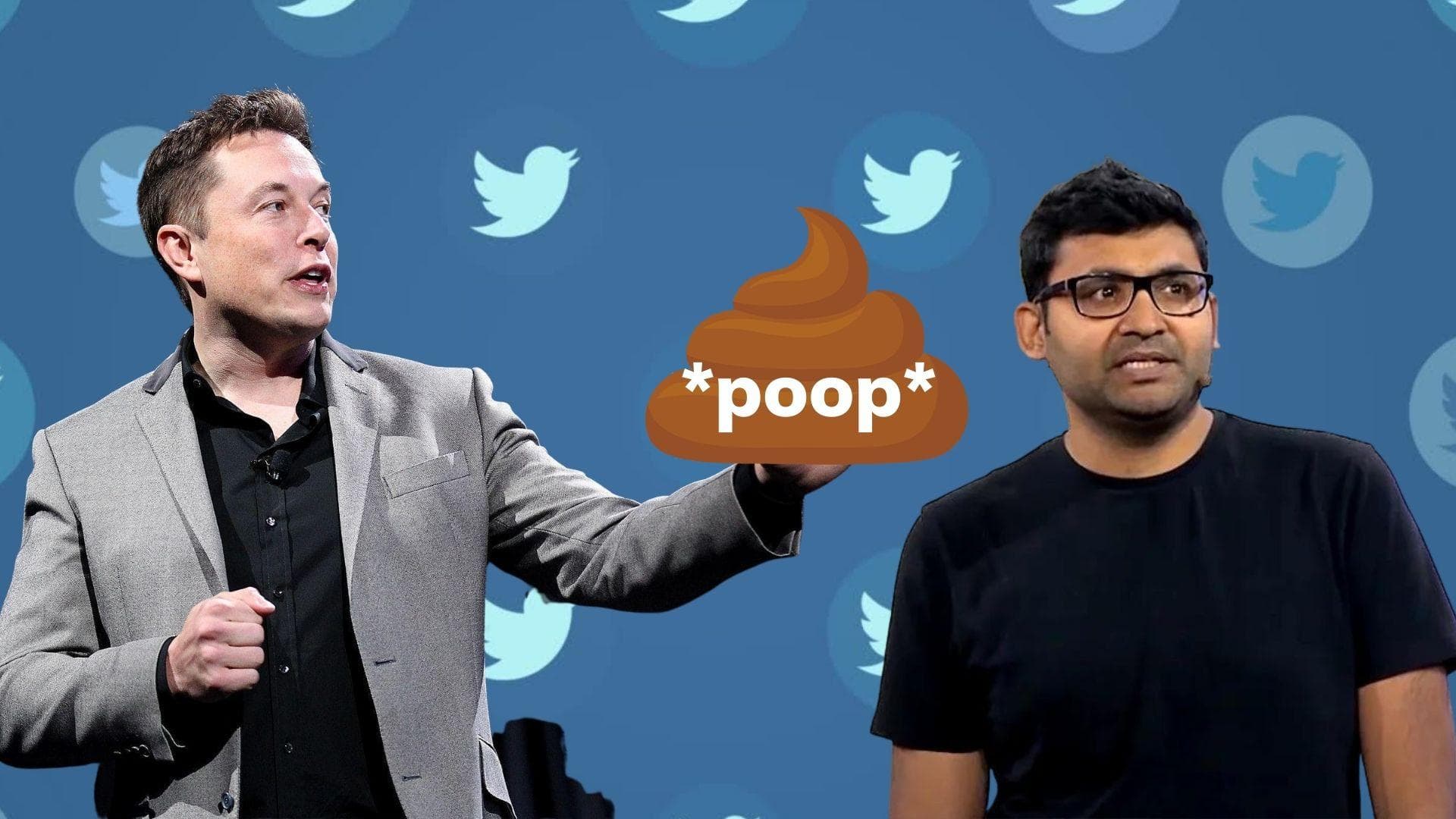 Why Elon Musk tweeted a poop emoji to CEO Parag Agrawal