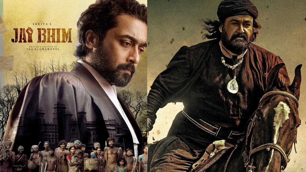 Suriya's 'Jai Bhim' & Mohanlal's 'Marakkar' eligible for Best Feature Film at Oscars 2022 