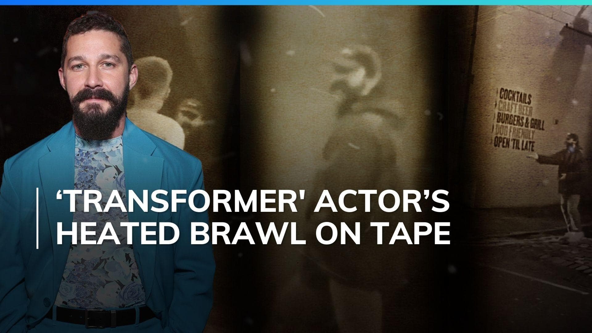 Shia LaBeouf gets into scuffle with locals in Scotland, seen preparing to throw punches | Watch 