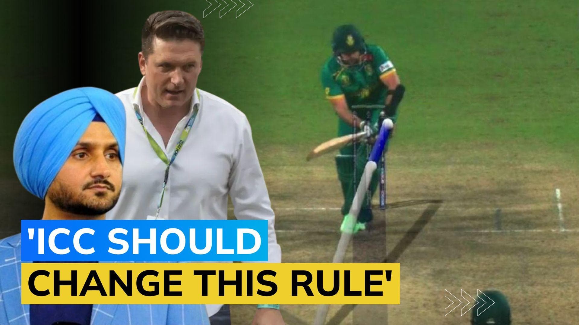 Umpire's call debate reignites, Harbhajan Singh, Harsha Bhogle and others join in | PAK vs SA