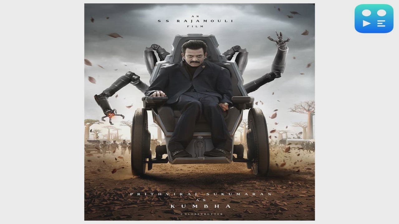 SSMB 29: Rajamouli shares Prithviraj Sukumaran's first look as menacing villian 'Kumbha' SSMB 29: Rajamouli shares Prithviraj Sukumaran's first look as menacing villian 'Kumbha'