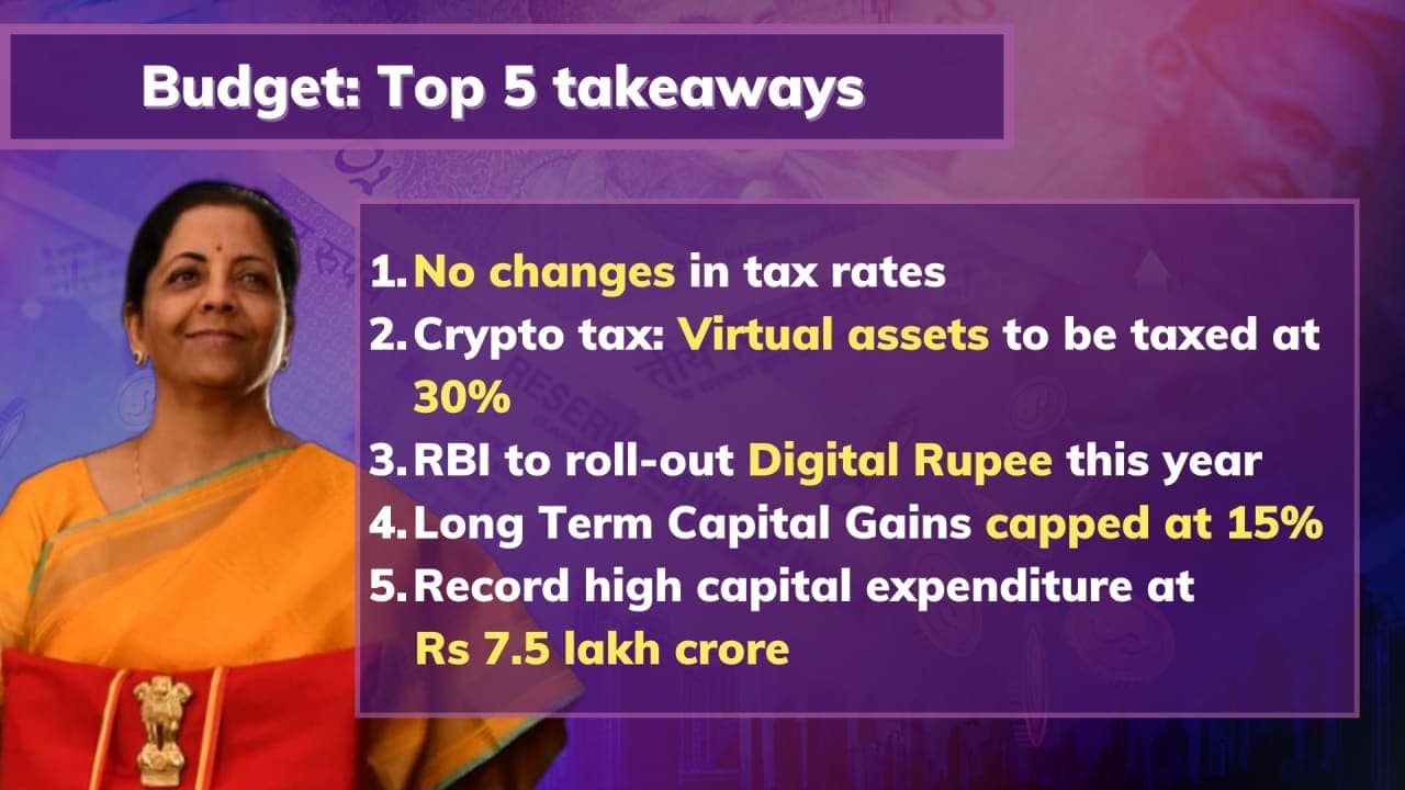 Budget 2022: Five Key Takeaways Budget 2022: Five Key Takeaways