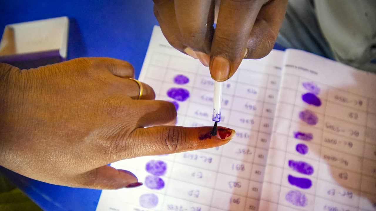 Early voters swarm in Telangana; Allu Arjun, Jr NTR come early Early voters swarm in Telangana; Allu Arjun, Jr NTR come early