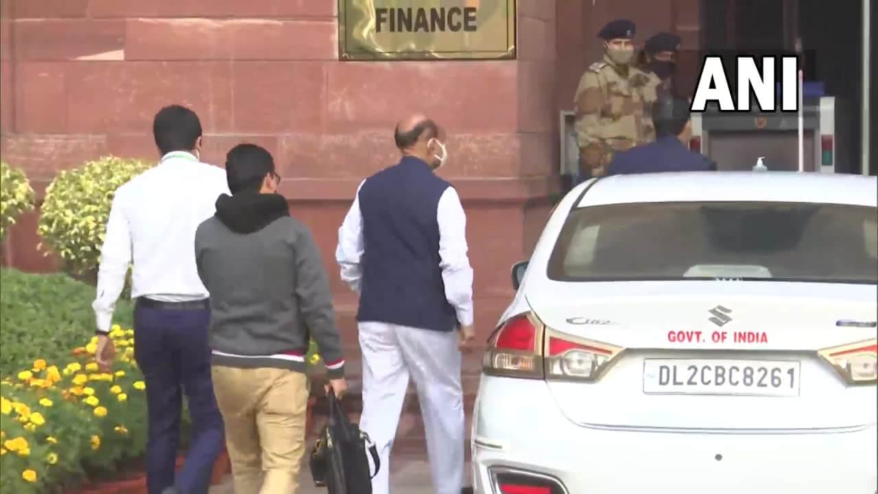 Budget countdown: Team arrives at North Block Budget countdown: Team arrives at North Block