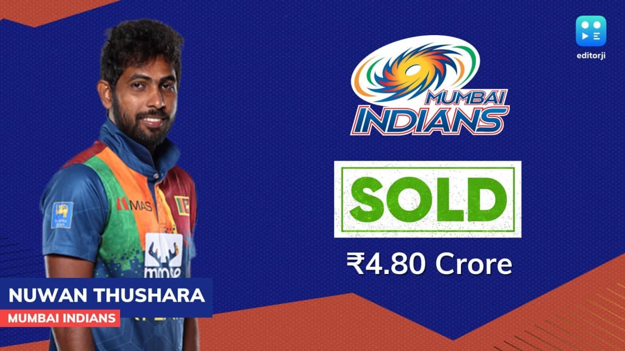 मुंबई के हुए नुवान तुषारा
मुंबई के हुए नुवान तुषारा