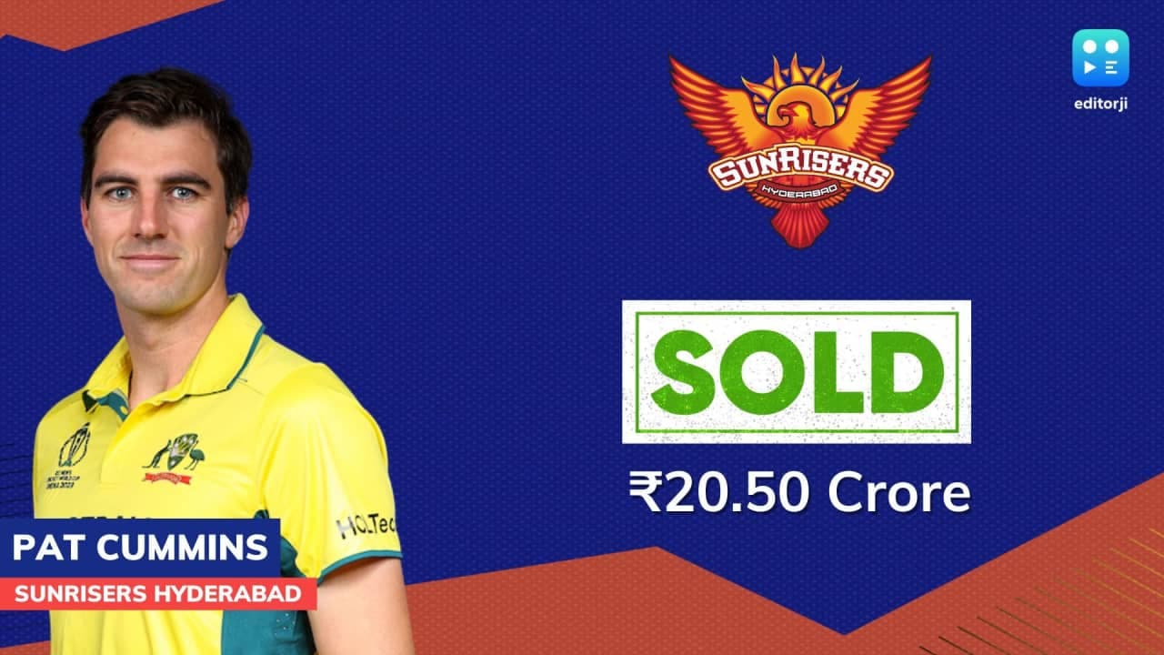 पैट कमिंस ने रचा इतिहास, बने IPL के सबसे महंगे खिलाड़ी
पैट कमिंस ने रचा इतिहास, बने IPL के सबसे महंगे खिलाड़ी