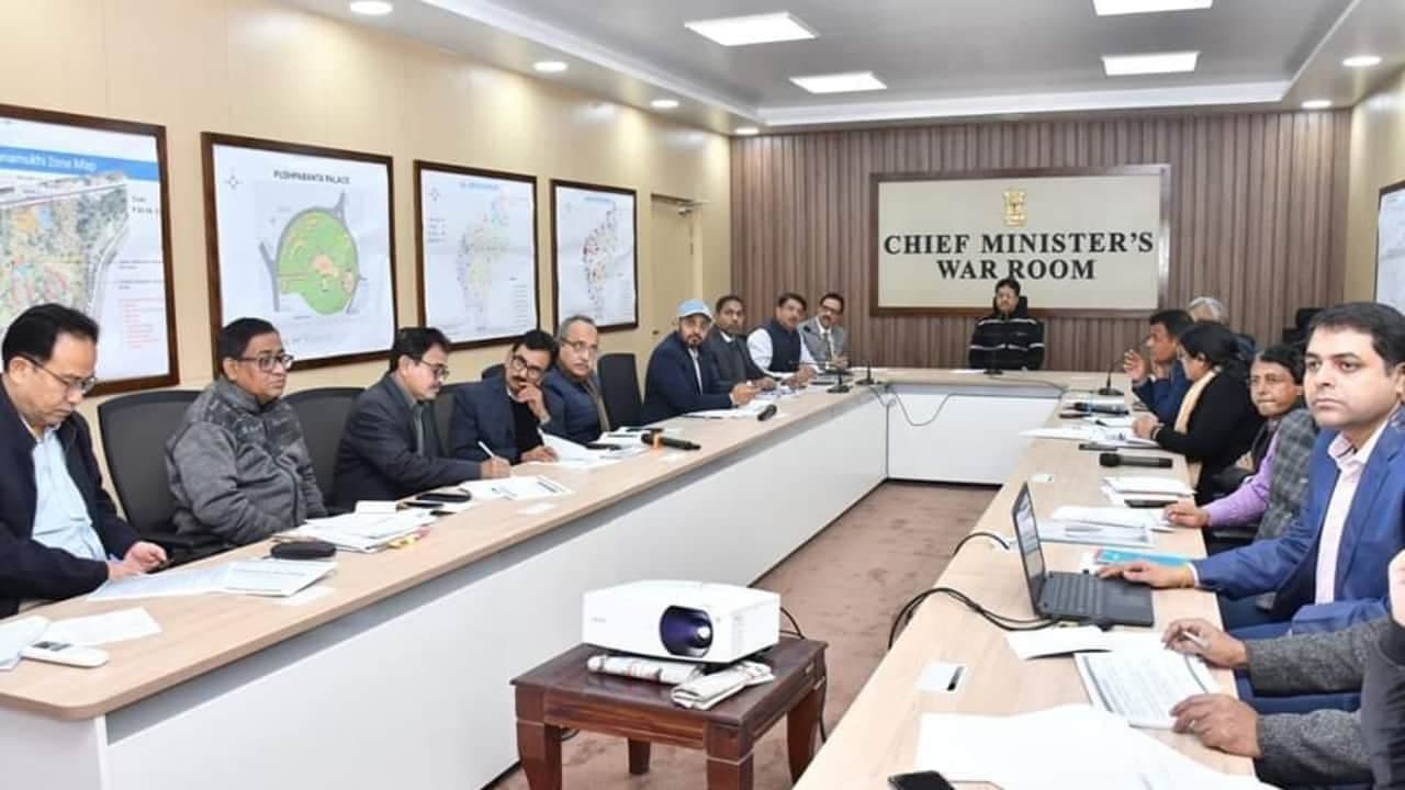 त्रिपुरा के मुख्यमंत्री डॉ. माणिक साहा ने त्रिपुरा इंस्टीट्यूशन फॉर ट्रांसफॉर्मेशन की बैठक की त्रिपुरा के मुख्यमंत्री डॉ. माणिक साहा ने त्रिपुरा इंस्टीट्यूशन फॉर ट्रांसफॉर्मेशन की बैठक की