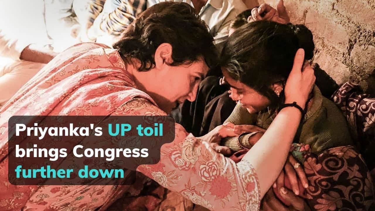 Assembly Elections 2022: Priyanka works hard but Congress draws a blank Assembly Elections 2022: Priyanka works hard but Congress draws a blank