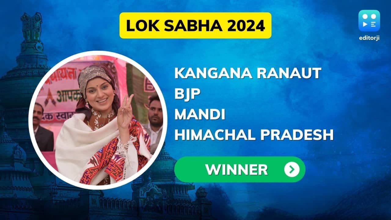 Actor Kangana Ranaut makes successful debut in politics, wins Mandi election Actor Kangana Ranaut makes successful debut in politics, wins Mandi election