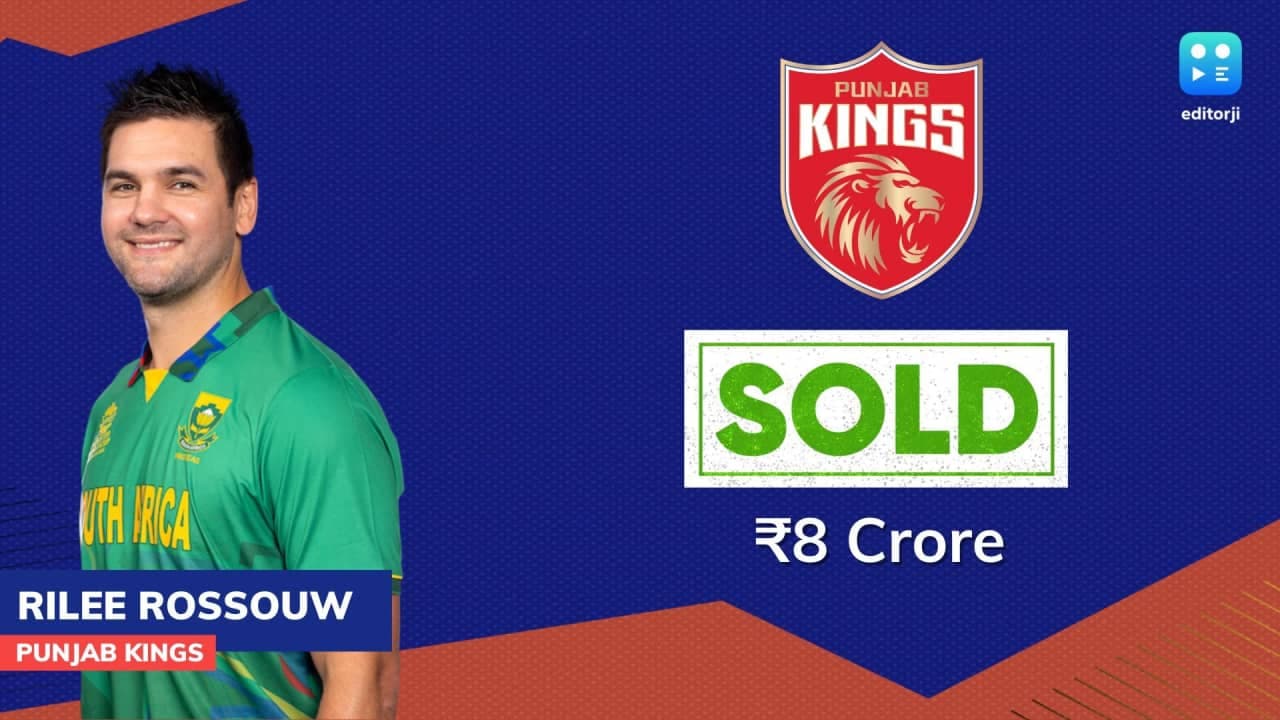 पंजाब में शामिल हुए राइली रूसो
पंजाब में शामिल हुए राइली रूसो