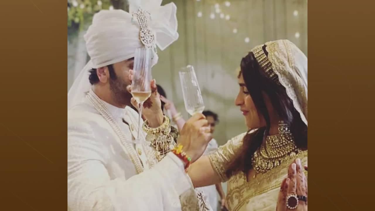 Ranbir-Alia wedding: Cheers to the new beginnings! Ranbir-Alia wedding: Cheers to the new beginnings!