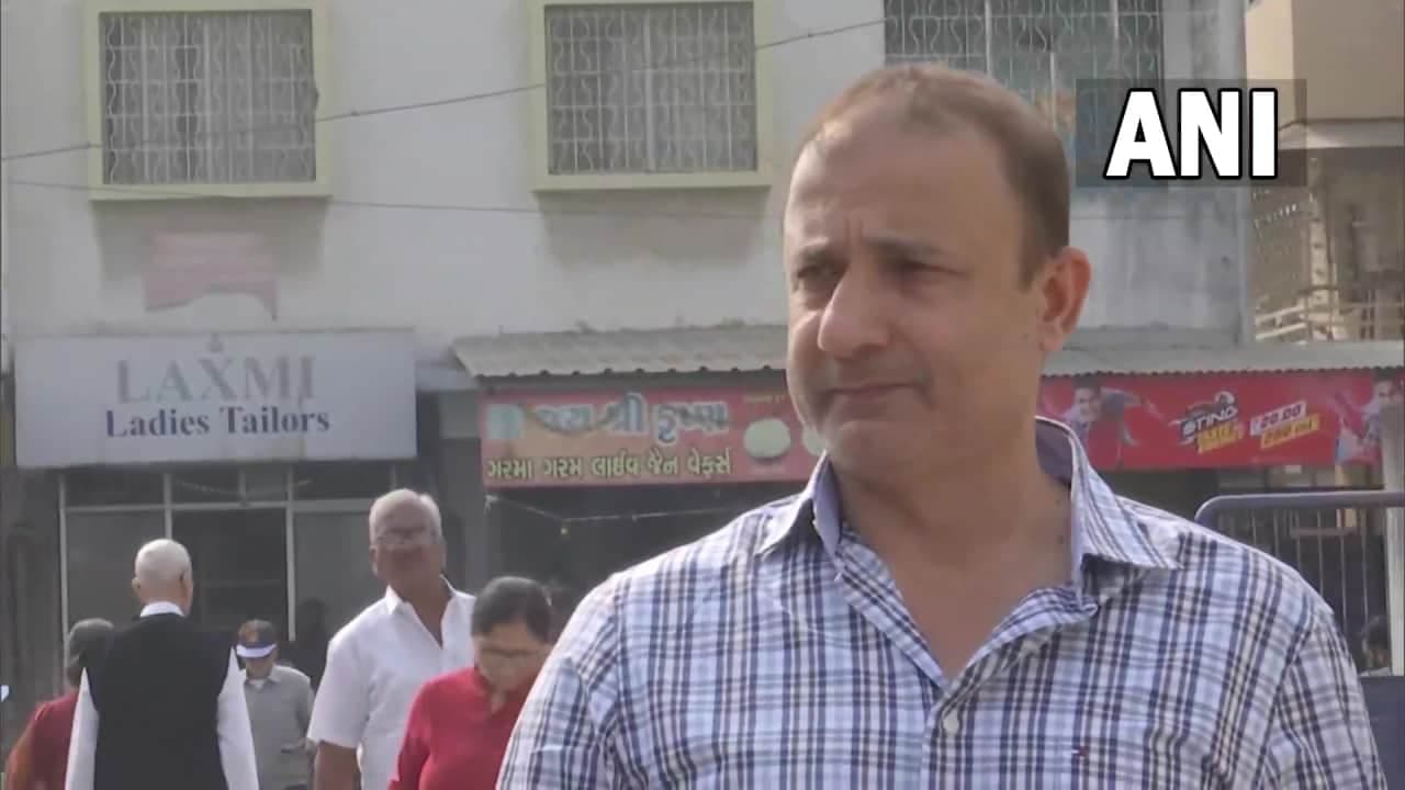Gujarat Election 2022: Ex-cricketer Nayan Mongia votes Gujarat Election 2022: Ex-cricketer Nayan Mongia votes
