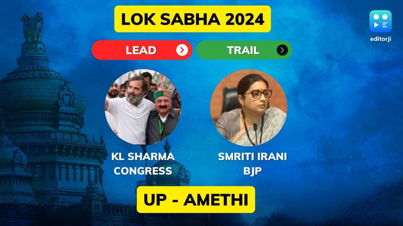 KL Sharma lead nearing 1 lakh KL Sharma lead nearing 1 lakh