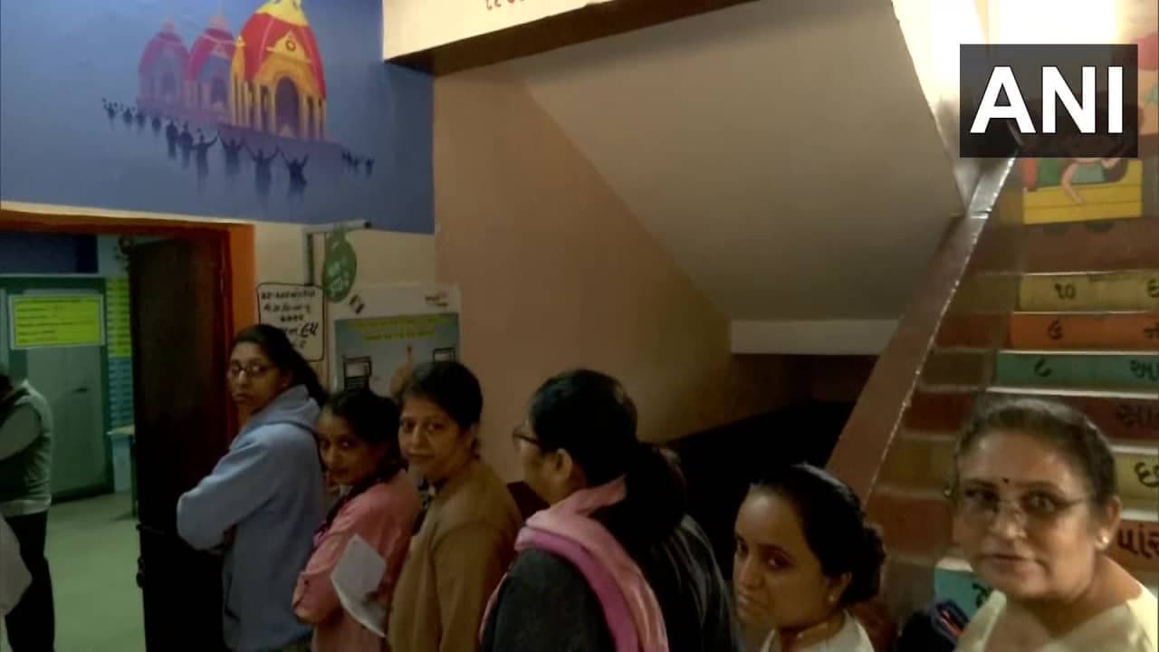 Gujarat Election 2022: Nearly 20% turnout in first 3 hours Gujarat Election 2022: Nearly 20% turnout in first 3 hours